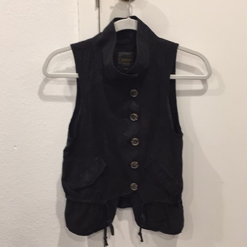 Wearmaster (by Madewell) black utility style vest